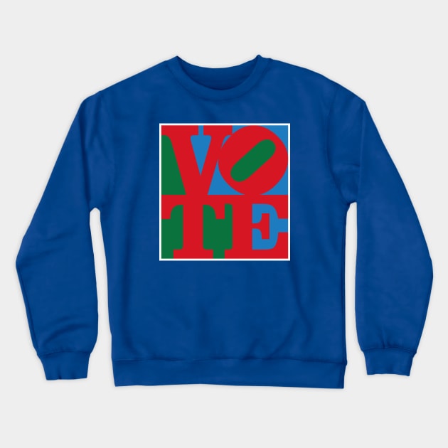 Love to Vote - Classic Crewneck Sweatshirt by DCLawrenceUK